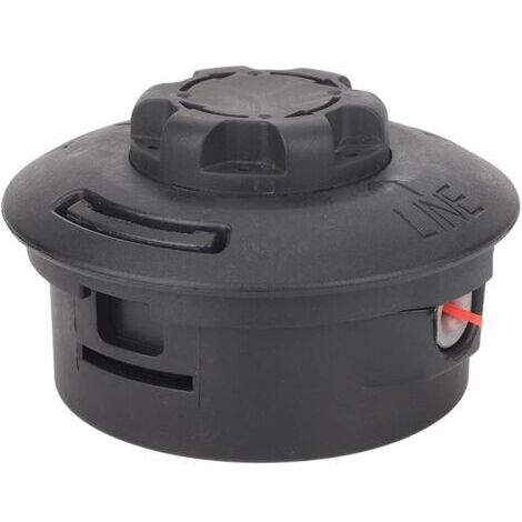 Tête de coupe durable M10x1 25 fils, adaptée au jardinage, avec raccords en plastique de 15,8 oz et de 5,1 pouces de diamètre, résistante aux chocs.