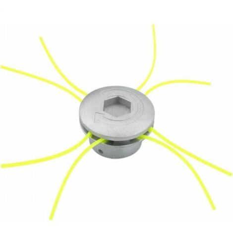Tête de coupe en aluminium 1 pièce, tête de coupe en fil d'aluminium, tête universelle à 4 fils