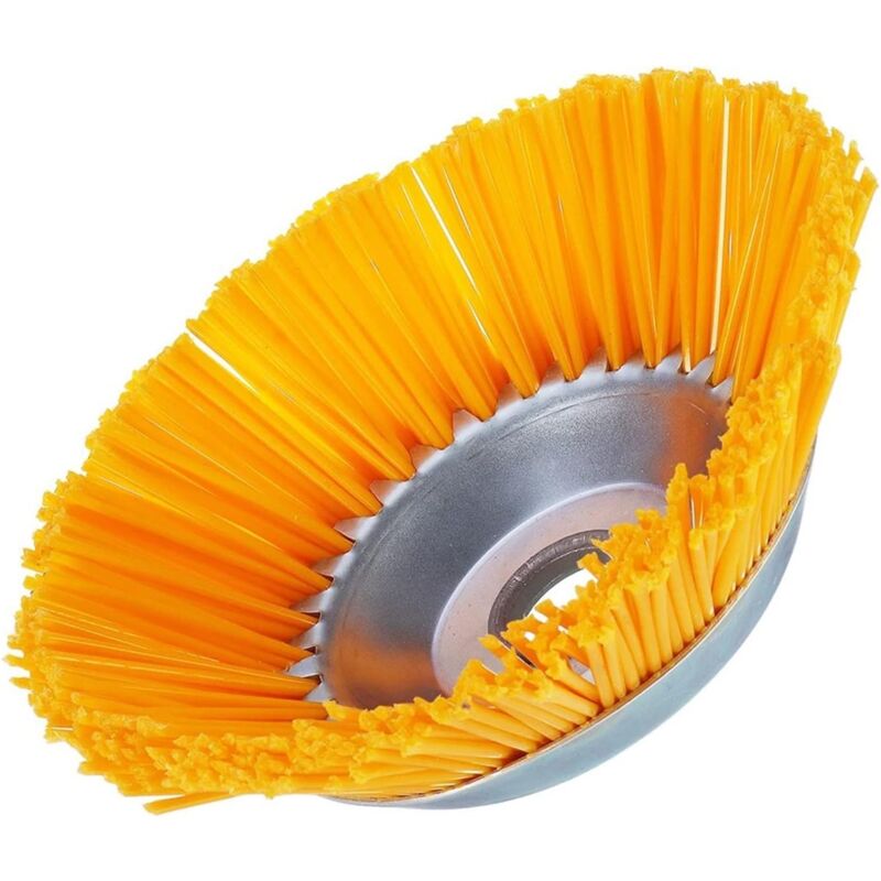 Dolaso - Tête de coupe en nylon et fil métallique pour tondeuse à gazon - Rotor de désherbage 20 cm (600g) - Compatible tondeuses à essence