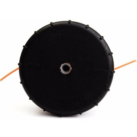 Tête de Coupe Speed-Feed 450 pour Echo SRM-266 SRM-266S SRM-266T SRM-266U SRM-280 SRM-280S SRM-280T Débroussailleuse à Arbre Droit 99944200903,noir
