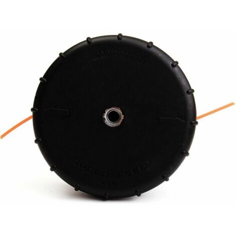 Tête de Coupe Speed-Feed 450 pour Echo SRM-266 SRM-266S SRM-266T SRM-266U SRM-280 SRM-280S SRM-280T Débroussailleuse à Arbre Droit 99944200903,noir Lefou