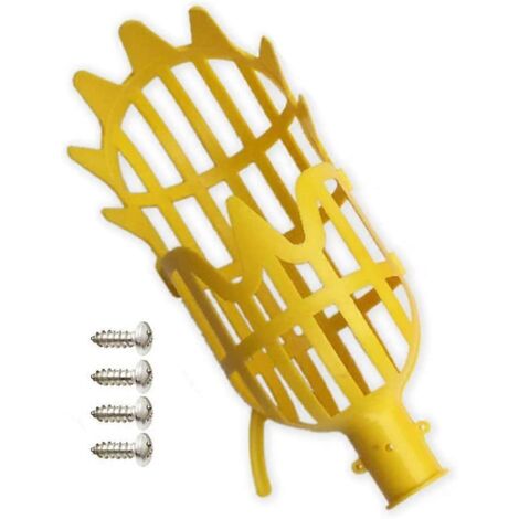 Tête de cueille-fruits en plastique, panier de cueille-fruits en plastique, cueille-fruits sans tige, assemblage facile