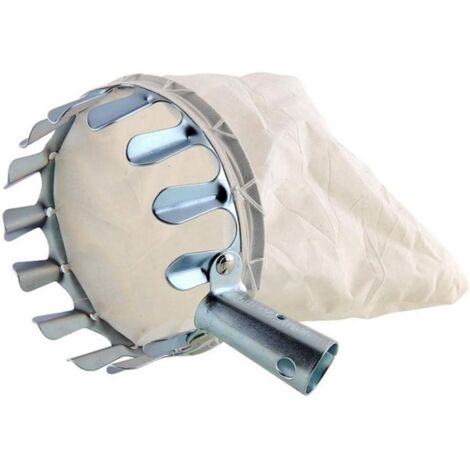 Tête de cueillette de fruits avec sacs en tissu, outil de cueillette extérieur, pour récolter des pommes, des oranges, des cerises, des prunes, etc