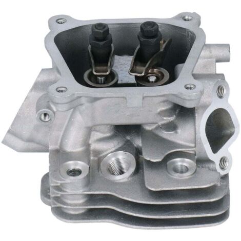 Tête de cylindre de moteur à essence, assemblage de culasse industriel forte compatibilité pour générateur de 2,5 kW/2,8 kW pour 168F/170/GX270 6,5 CV pour tondeuse à gazon