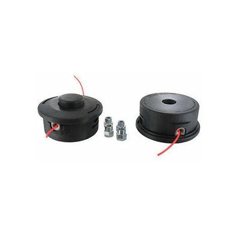 Tête de débroussailleuse nylon semi-automatique Tap-n-go 125mm – Adaptable sur Stihl et autres – Avec adaptateurs M10 x 1,0 LHF
