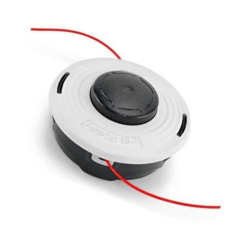 PARYOU Tête de débroussailleuse pour Stihl Autocut 46-2 Tête de débroussailleuse FS160 260 FS310 FS360 FS410 FS450 FS460, Noir+Blanc，Tête d'alimentation pour débroussailleuse