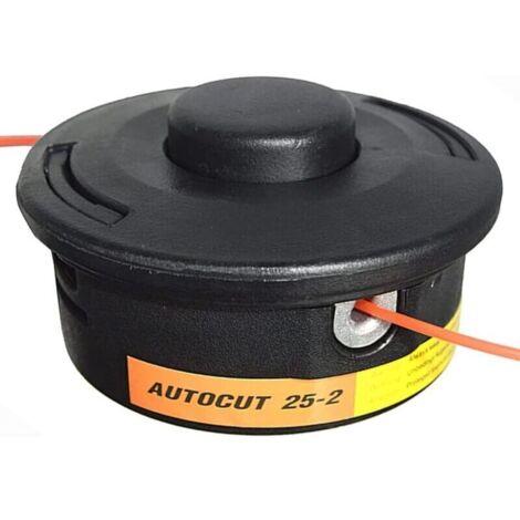 Tête de débroussailleuse Stihl AutoCut 25-2 - Compatible avec les modèles FS55, FS55R, FS56, FS56RC, FS70, FS70R, FS80, FS85, FS90, FS90R, FS91R, FS94R, FS100RX, FS110, FS111RX, FS120, FS130, FS131 -