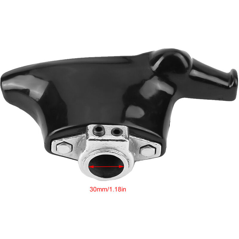 Eosnow - Tête de démontage de bati en nylon en plastique noir pour le diamètre 30mm de machine de changeur de pneu