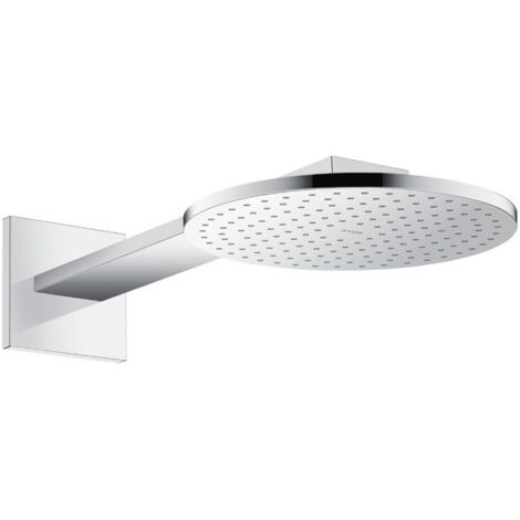 tête de douche 250 2jetavec bras de douche 450 mm chroméé