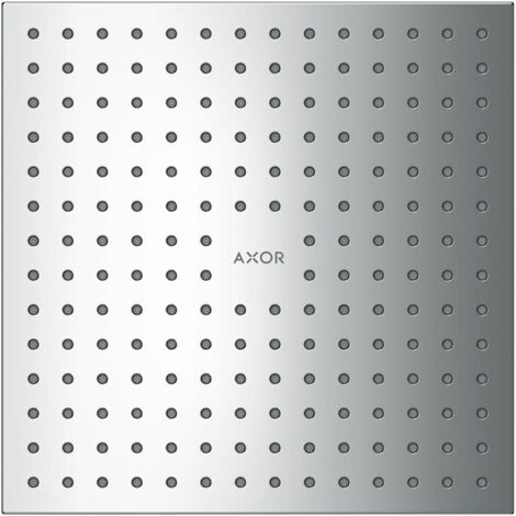 tête de douche 250 x 250 mm 1jet encastré plafond chroméé
