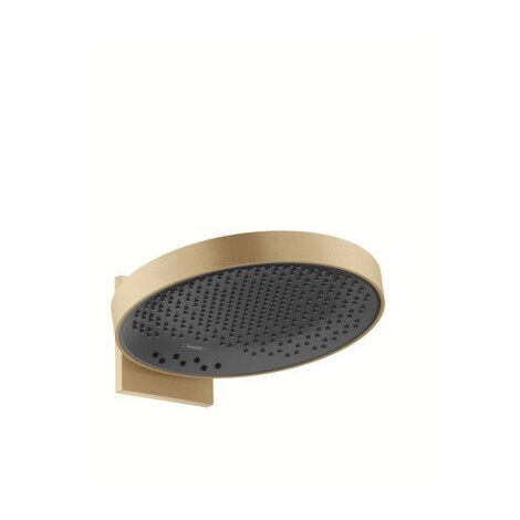 tête de douche 360 3jetavec bras de douche bronze brossé