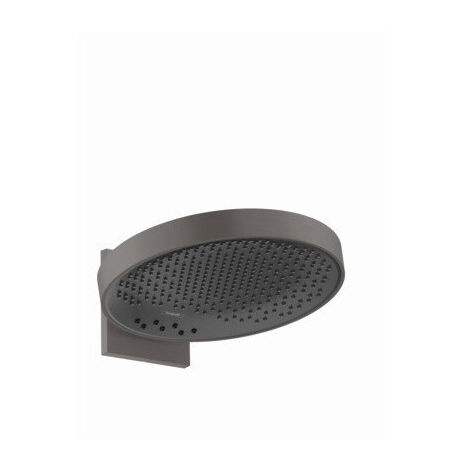tête de douche 360 3jetavec bras de douche noir chromé brossé