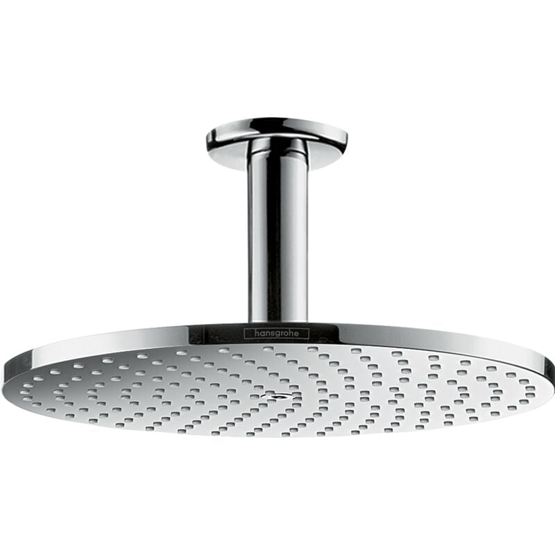 Raindance s - Douche de tête PowderRain 240, avec raccord au plafond 10 cm, chrome 27620000 - Hansgrohe