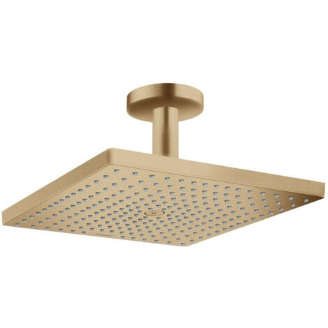 tête de douche Raindance E 300 Air 1jet, raccord plafond 100mm, bronze brossé