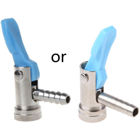 Tête de gonfleur pour vélo, connecteur de valve 6 mm/8 mm, pour VTT, pneu de voiture, valve ouverte, pince de réparation-AquaForge