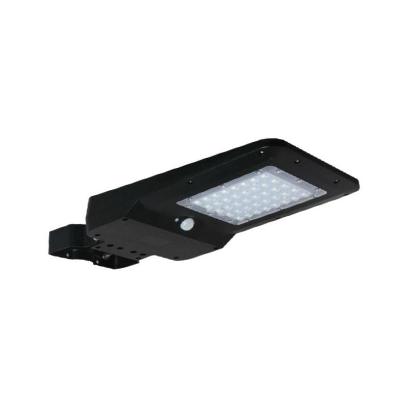 Tête de lampadaire solaire SUNNY STREET- 15W + détecteur IR Miidex Lighting® blanc-neutre-4000k