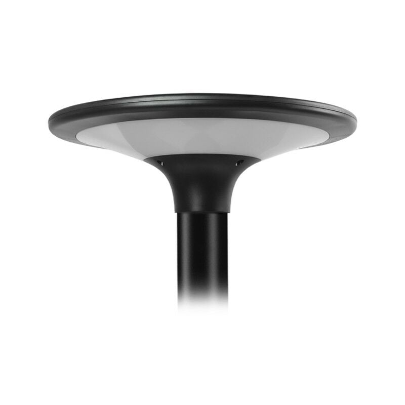 Tête de lampadaire solaire SUNNY SMART- 20W Miidex Lighting® blanc-chaud-3000k