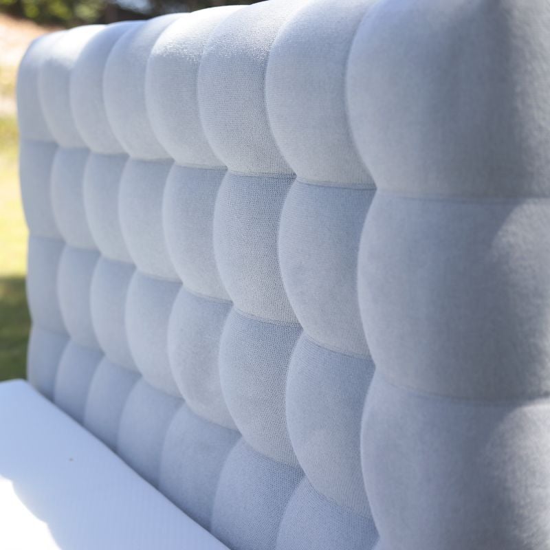 Tête de lit 1 place versailles Gamme Prestige Hôtel, Capitonnée avec Tissus de Qualité Supérieure, 90 x 105cm