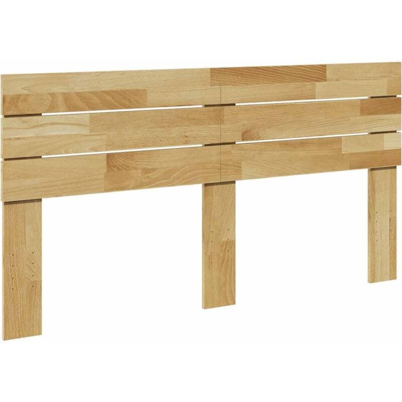 Tête de lit 150 cm bois massif de chêne vidaXL