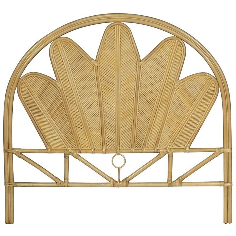Tête de lit 140 cm - Rotin - Naturel - chelina