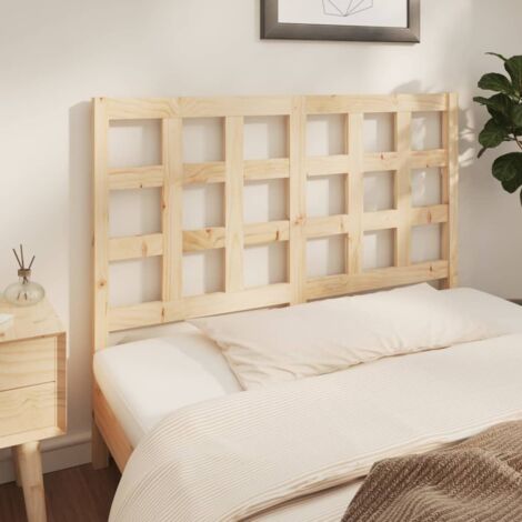 Tête de lit 140,5x4x100 cm Bois massif de pin vidaXL