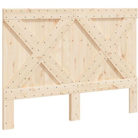 Tête de lit 140x104 cm bois massif de pin