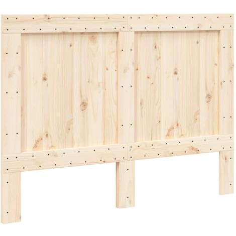 Tête de lit 140x104 cm bois massif de pin