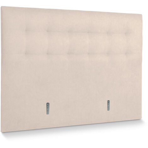 Tête de lit 140x105 cm beige - CONFORTLUXE