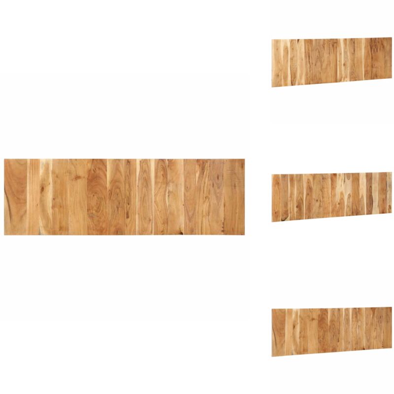 Tête de lit 160 cm bois massif d'acacia - Tête De Lit - Têtes De Lit - Panneau De Tête De Lit - Tête De Lit En Bois