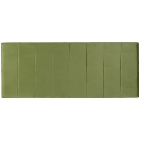 ICONSCORNER Tête de lit 160 x 7 x 64 cm Tissu Synthétique Vert