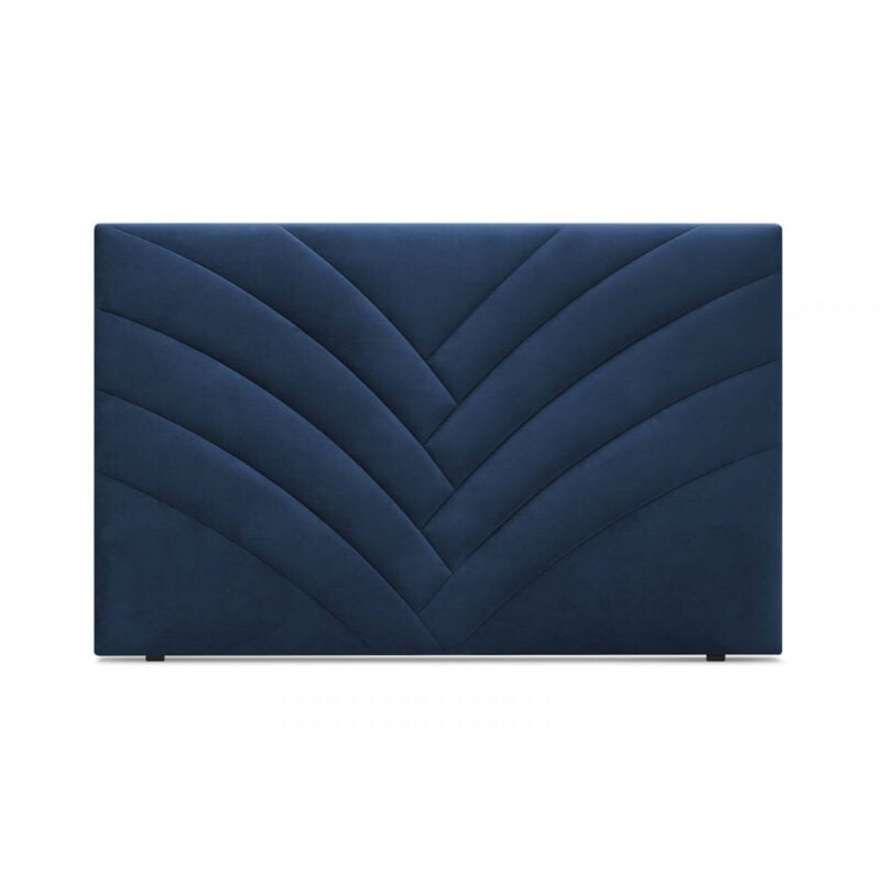 Tête de lit velvet 150 Bleu foncé - Bobochic
