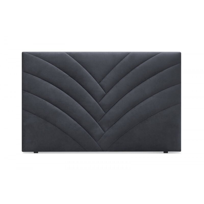 Tête de lit velvet 150 Gris foncé - Bobochic