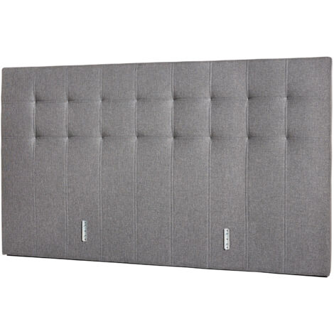 Tête de lit 180x105 cm grise - CONFORTLUXE