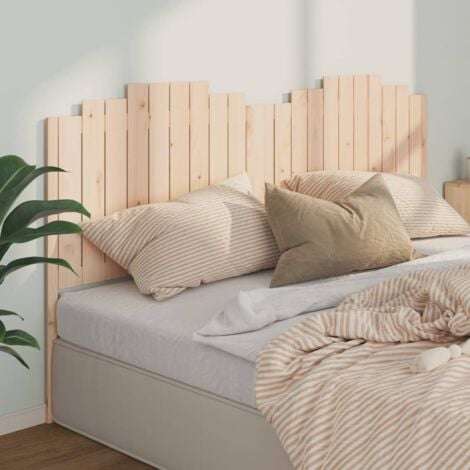 Tête de lit 206x4x110 cm Bois massif de pin