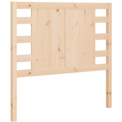 Tête de Lit Bois Massif de Pin Chambre Maison Multicolore Multi-taille