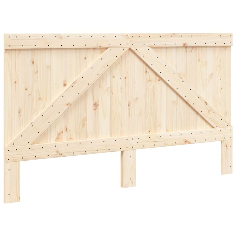 Tête de lit 180x104 cm bois massif de pin Vidaxl