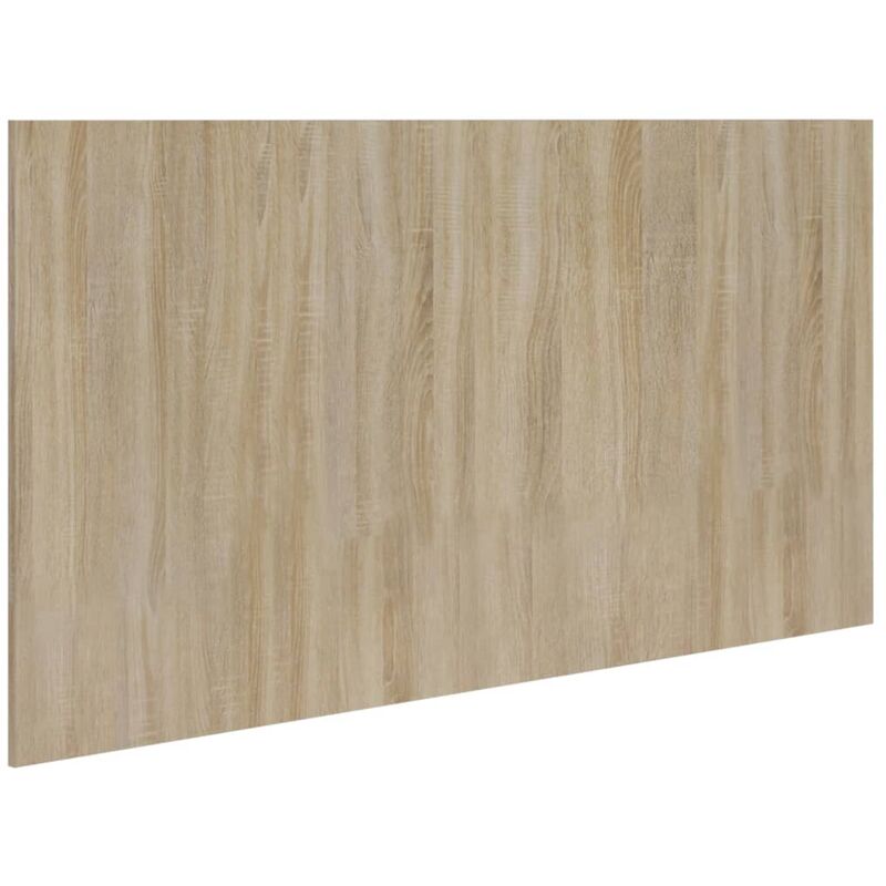 Tête de lit accessoire couchage chambre à coucher meuble 160 x 1,5 x 80 cm mdf marron TDL0203585