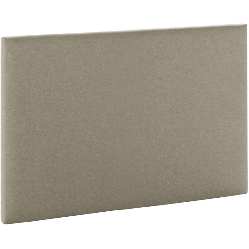 Tête de lit Aura tapissée en tissu Beige 90x60 cm