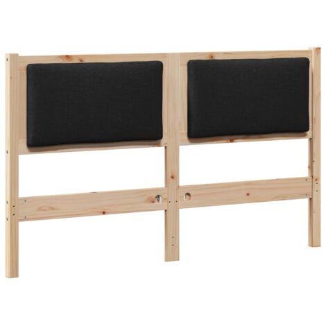 Tête de lit Autre Marron 140 cm Bois massif en pin