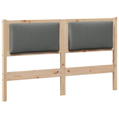 Tête de lit Autre Marron 140 cm Bois massif en pin