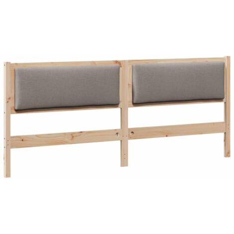 Tête de lit Autre Marron 180 cm Bois massif en pin