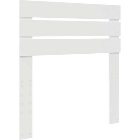Tête de lit Blanc 100 cm Bois d'ingénierie