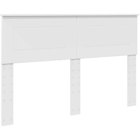 Tête de lit Blanc 140 cm Bois d'ingénierie