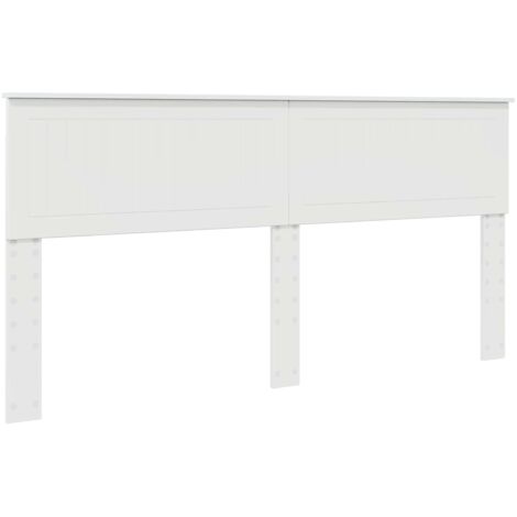 Tête de lit Blanc 180 cm Bois d'ingénierie