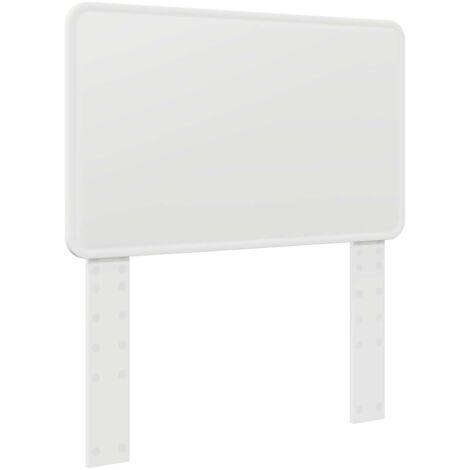 Tête de lit Blanc 90 cm Bois d'ingénierie