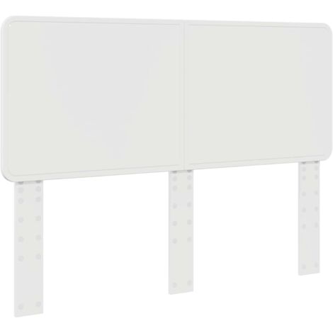 Tête de lit Blanc Brillant 140 cm Bois d'ingénierie