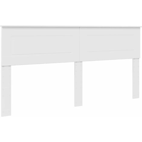 Tête de lit Blanc Brillant 180 cm Bois d'ingénierie