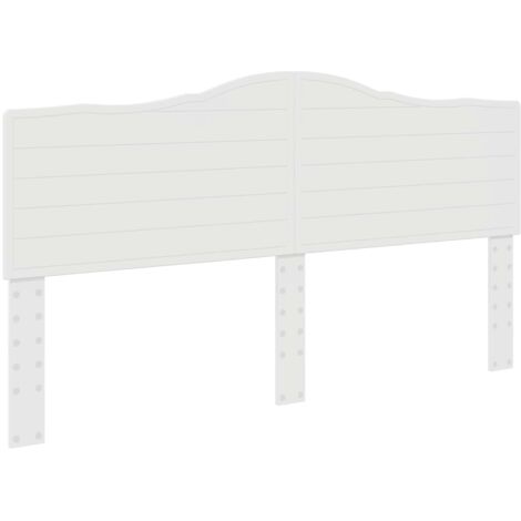 Tête de lit Blanc Brillant 180 cm Bois d'ingénierie