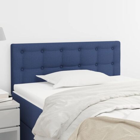Tête de lit Bleu 80x5x78/88 cm Tissu vidaXL