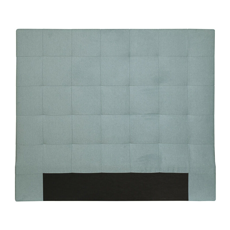 Tête de lit capitonnée en tissu megan - Bleu clair, Largeur - 160 cm